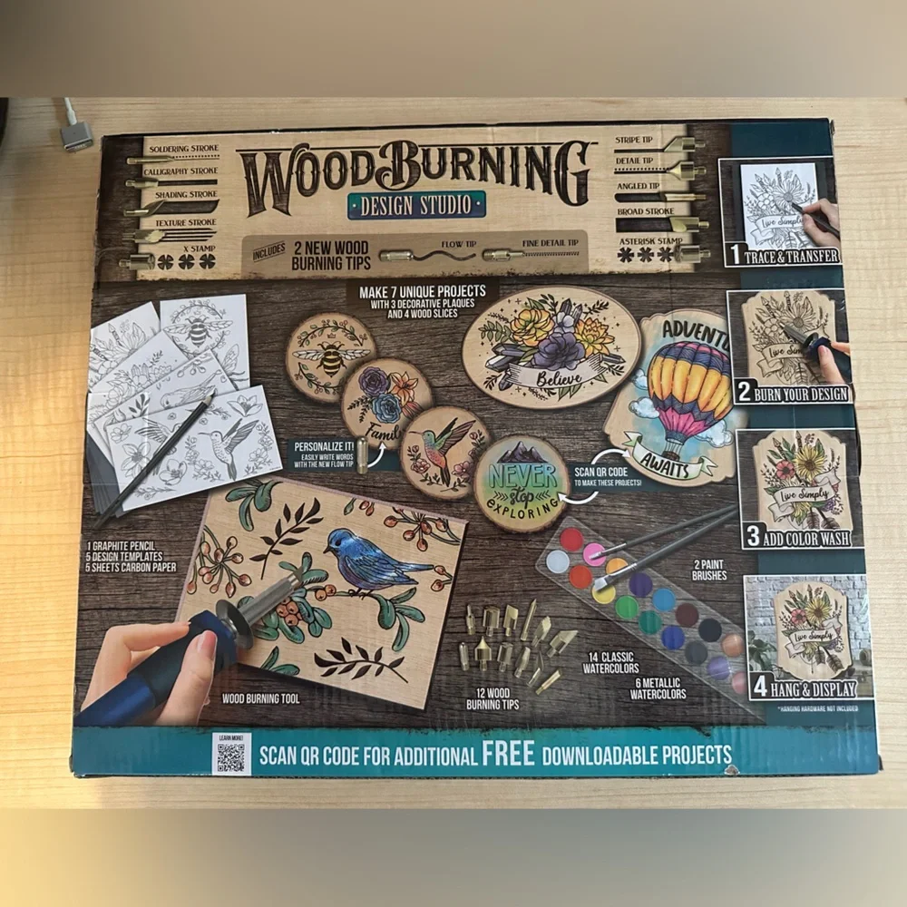 ArtSkills Wood Burning Design Studio Kit